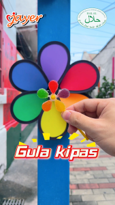 HALAL Jayer Windmill Soft Gummy Candy/ Lollipop Candy/ Gula Jelly 风车软糖/棒棒糖/水果软糖 (3pcs/ 10pcs/ 24pcs)