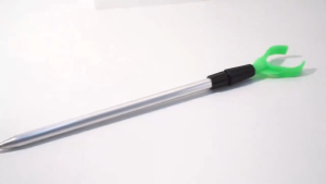 ที่วางคันเบ็ด รูปตัวY อุปกรณ์ขาตั้งวางคันเบ็ดตกปลา อลูมิเนียมอัลลอยด์ที่วางคันเบ็ดแบบยืดไสลด์คงที่ Telescopic Fishing Bankstick