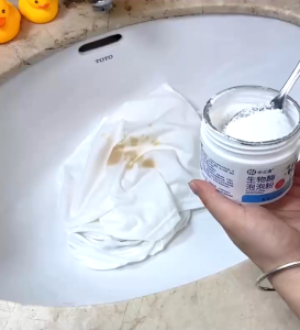 🫧ผงซักฟอก 260g🫧ไบโอเอนไซม์ สูตรเข้มข้น ซักขาว-ผ้าสี ขจัดคราบฝังแน่น【ใช้ดีจริงเลยนำมาขาย】