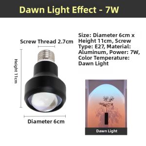 NIOYE | Sunset Lighting Bulb e27 Base