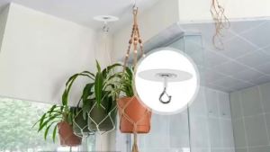Strong Adhesive Hooks For Walls Ceilings Lanterns Planters Hanging Solution Removable Plant Hanger Hooks
