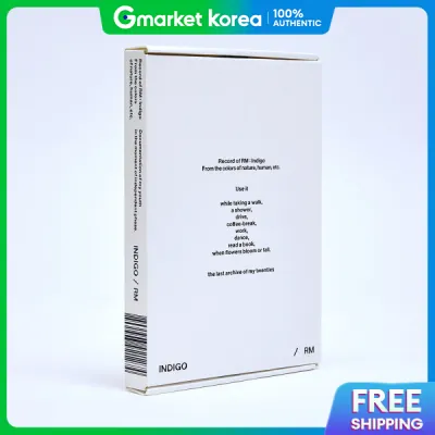 (Book Edition) Rm (Bts) - Indigo (Cd Album)