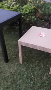 MODERN RATTAN PLASTIC TABLE/SQUARE TABLE /COFFEE TABLE STUDY TABLE /OUTDOOR TABLE/MONOBLOC TABLE/LAMESA (TABLE ONLY) DINING TABLE