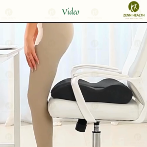 Memory Foam Cushion Seat Relieve Pain Thickened & Breathable Soft Cushion Skin-Friendly Removable Cover