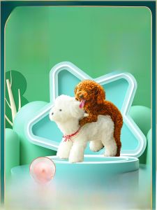 Dog Mating Toy Teddy Dog Heat Crossplay Doll Detachable Washable Pet Supplies Realistic Dog Breeding Simulation Toy for Dogs