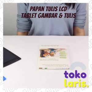 TABLET LCD DRAWING WRITING COLOR PAPAN TULIS ANAK ANAK DEWASA CANGGIH UNTUK MENGGAMBAR GAMBAR MENULIS TULIS UKURAN 85\\\" 8.5\\\" INCH