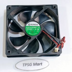 Quạt 12Cm dày 2.5Cm / Điện áp DC 24V (Fan Case thông gió làm mát)