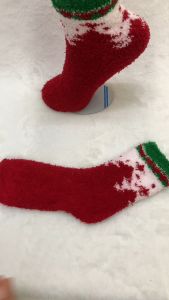 Tất Vớ Len Xù Giữ Ấm Bell Thời Trang Phối Hình - 100style