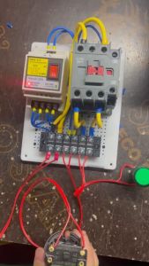 Rơ le phao nước chống giật điện 12V Relay an toàn phao điện cho bồn nước téc nước