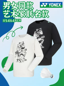 Yonex High Aesthetic Badminton And Tennis Sports Wear Long Sleeve Training Clothes for Men And Women Fitness Gym Fans Gear