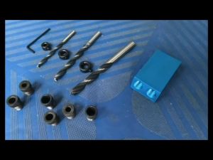 14pcs/Set Mini Style Pocket Hole Jig Kit System Joinery Step Drill Bit Accessories Wood Work Tool Set For Woodworking