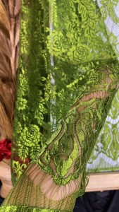 kain brokat semi francis isi 25 meter bahan kebaya brukat prancis katun