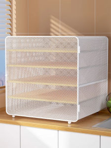Modern Simplicity Multi-layered Food Cover Kitchen Storage Rack Fly-proof Pest-proof Tablecloth Covers Leftovers Organizer