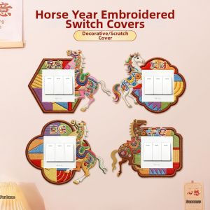 HALEXIONG | Waterproof Anti-Dirt Switch Cover Decorative Sticker