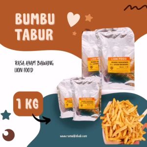 Bumbu tabur ALA SHIHLIN LION FOOD RASA AYAM BAWANG KEMASAN 1 KG
