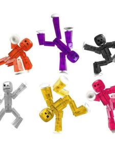 Winning Fun Suction Stick Figure Puppet Stop Motion Animation Shooting Production Steam Imagination Creativity Toy