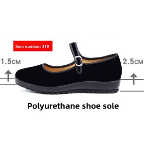 BUJINXUAN | Womens Soft-Soled Easy Slip-On Shoes