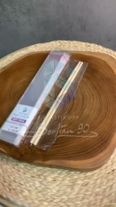 Plastik OPP 4x20 cm 40s Mikron TEBAL / Plastik Baju / Plastik Kemasan / Plastik OPP 4 X 20