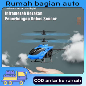 Helikopter Pesawat Remote Drone Remote Inovatif Asli Helikopter -Gerakan Suspensi Cerdas Yang Tentu saja Induksi Mainan Anak Pesawat