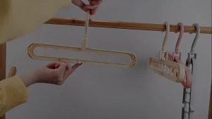 Smart Magic Hanger Gantungan Gantung Baju Pakaian 9 in 1 Putar 360