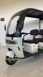 Kendaraan Listrik Roda 3 Tora Joozu Power Motor 1000W Battery Kering 60V 20Ah