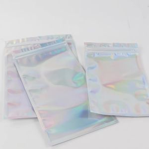 100 Chiếc Túi Bao Bì Nhựa Trong Suốt Cắt Laser Tự Niêm Phong Trang Sức Kẹo Bưu Thiếp Giải Pháp Bảo Quản Quà Tặng Cho Mọi Dịp