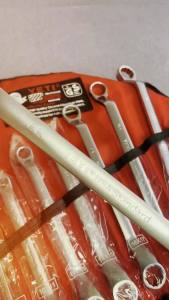 ชุดประแจแหวนสองข้าง 8-24 mm 8ตัว/ชุด ประแจแหวน เครื่องมือช่าง แท้ Yeti