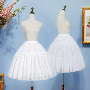 ปรับได้ 45 ซม55 ซม65 ซมก้างปลา กระโปรง รองรับ โลลิต้า พัฟฟี่ กระโปรง โลเร็ตต้าภายใต้ กระโปรง รุนแรงสนับสนุนเอไลน์ กระโปรงยาวปานกลาง