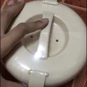 หม้อหุงข้าวในไมโครเวฟ 1.5 ลิตร ใช้สำหรับอุ่นอาหาร หุงข้าว หุงง่าย ได้กินเร็ว เช่นกัน Microwave Rice Cooker BPA Free