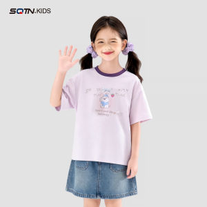 SQTN.KIDS | Leisure Short Sleeve T-Shirt Summer