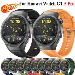 Silicone Strap For Huawei Watch GT 6 Pro 46mm Sports WristBand For Huawei GT6 GT6Pro GT5 GT5Pro GT4 GT3 Bracelet 22mm Watchband
