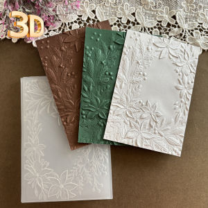 3D texture clip plastic concave convex embossing mold template embossing board DIY embossing printing clip hand tent material