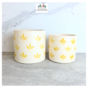 The Leaferie Romy plant pots. flowerpot . flowerpots . flower pot . planter . planters . Ceramic
