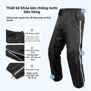 Bộ Áo Mưa Nhanh Tháo Lắp