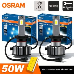 Osram | Đèn Pha Ô Tô LED Công Suất Cao OSRAM 50W H7 H4 H11 H8 9005 HB3 9006 HB4 9012 HIR2 - Không Lỗi Lắp Đặt Phổ Thông