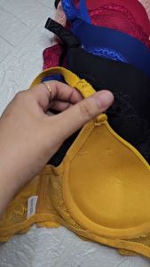 4PCS Bh Bra Wanita Kawat Push Up Model Brukat Polos Cup Busa Sedang Size 34 36 38 40 Promo Murah Paket Usaha