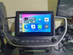 Màn cảm ứng liền Amply 10inc . Đầy đủ các chức năng Androi Carplay . Androi auto giành cho xe Accent 2021 2022 2023.