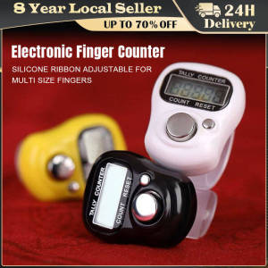 Mini Finger Ring Tally Counter & Digital Electronic Knitting Row Counter: Essential Weaving & Knitting Accessories