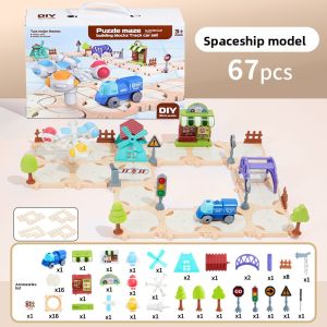 LALAPLAY | DIY Assembly Track Car & Electric Train Set for 3 Year Olds 2 Toys