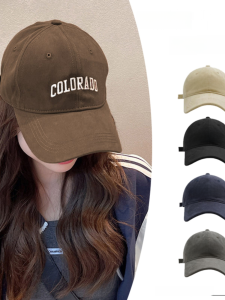 Baseball Cap Womens Summer Deep Top Big Head Circumference Hat Spring & Fall Sun Shade Face Little Wild Sun-Proof Peaked Cap Trendy Winter Style