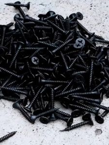 KOVEX 1Box(350Pcs) Wood/Metal Black Screw Wood/Metal 1-3inch flat head Screws【COD】
