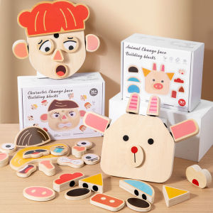 Educational Intellectual Family Interaction Puzzle Game 2+