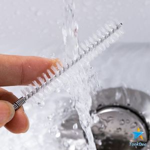 TookDee รูระบายน้ำอุดตัน รูระบายน้ำตู้เย็น เครื่องมือทำความสะอาด ตู้เย็น 100 บรรจุภัณฑ์