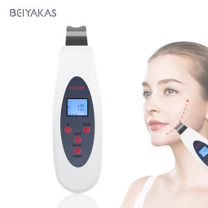 Siêu Âm Máy Chà Da Máy Làm Sạch Da Mặt Tẩy Tế Bào Chết Mụn Đầu Đen Loại Bỏ Mụn Trứng Cá Massage Mặt Nâng Cơ LW006