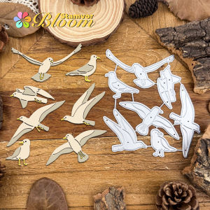Original Basic Lovely Birds Seagulls of Various Shapes Metal Cutting Dies Scrapbooking Decorative Embossing