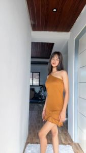 CLOTHINGHUB WHITE JADE DRESS
