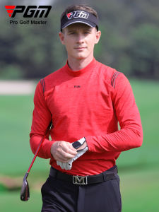 PGM GOLF | Long Sleeve Men Autumn Golf Polo Shirt