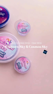 MALOTOYS - Clear Slime 50 200 ML Clear Slime Sky Series Mainan Anak Malo Toys