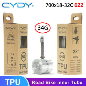 Ultralight CYDY Bike TPU Inner Tube 700C 700X18-32C Road Bicycle TPU Material Tire French Valve 45/65/85mm Pneu Camera Tyre