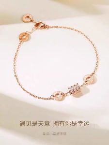 Non-Fading Titanium Steel Bracelet Womens Fashion Double Layer Stacking Couples Bangle Jewelry Original Design Fresh out